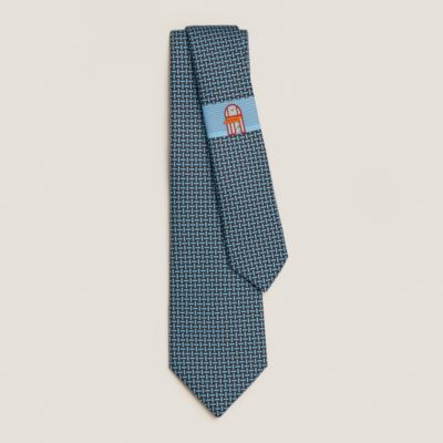 ❣️新品未使用タグ付き❣️エルメス HERMES シルクタイ　H柄 ✨未使用✨HERMES エルメス ネクタイ 高級シルク Hディスクレ H